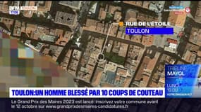 Toulon: un homme grièvement blessé par dix coups de couteau