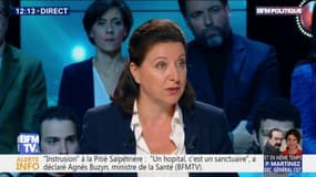 Pitié-Salpêtrière: Agnès Buzyn maintient que "c'était une intrusion ressentie de manière très violente par le personnel"