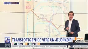 Métro, RER, Transilien, tram, bus... le point complet sur les perturbations dans les transports franciliens jeudi