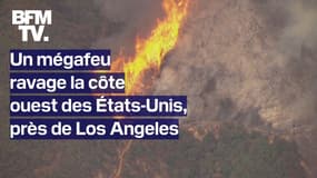 Un mégafeu ravage l'ouest des États-Unis près de Los Angeles, des dizaines de milliers d'habitations menacées