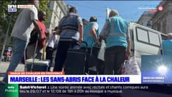 Marseille: des maraudes pour aider les sans-abris qui souffrent des fortes chaleurs