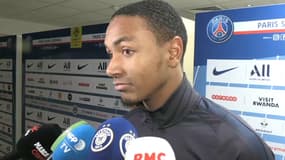 Abdou Diallo en zone mixte au Parc des Princes, le 4 décembre 2019