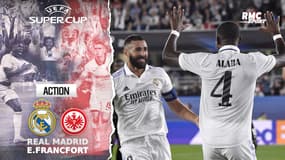 Real Madrid-Francfort : Alaba lance le club espagnol sur un corner