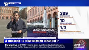 La place du Capitole à Toulouse totalement déserte