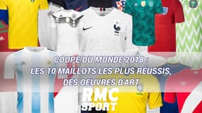 Coupe du monde 2018 : Les 10 maillots les plus réussis, des oeuvres d'art