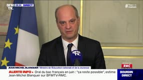 Jean-Michel Blanquer, ministre de l’Education Nationale, répondait aux questions de Jean-Jacques Bourdin