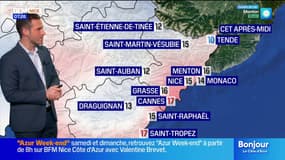 Météo Côte d'Azur: une journée très ensoleillée, jusqu'à 17°C à Cannes