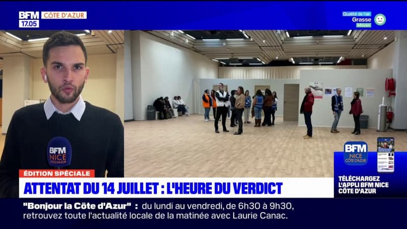 Procès attentat de Nice: les parties civiles rassemblées à l'Acropolis en attendant le verdict