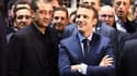 Mourad Boudjellal et Emmanuel Macron