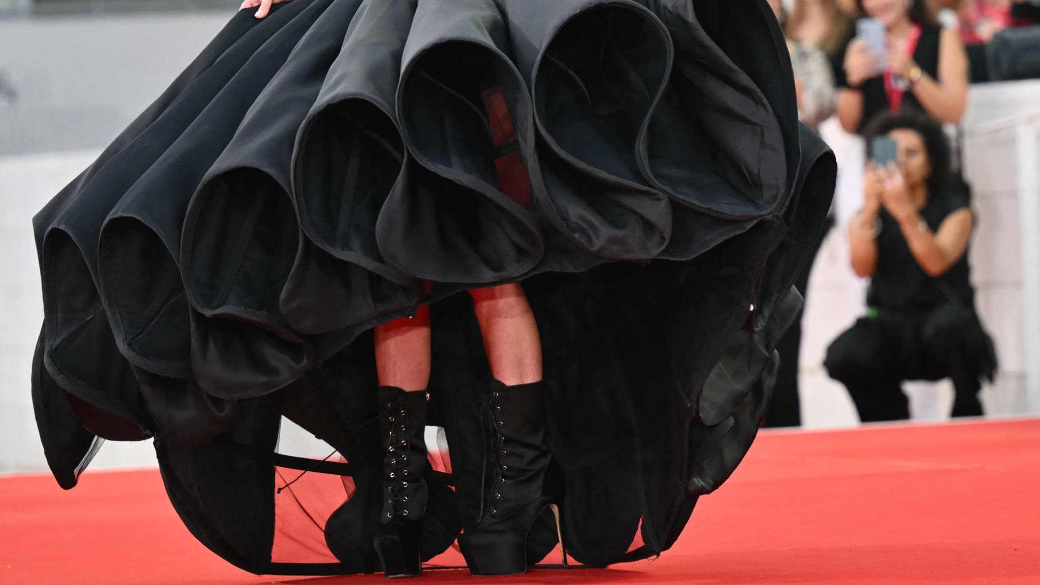 Lady Gaga à la Mostra de Venise le 4 septembre 2024