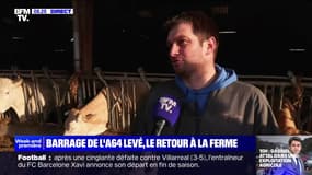 Colère des agriculteurs: le barrage de l'A64 levé, les éleveurs retrouvent leur ferme