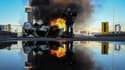 Blocage au port de Marseille le 22 mars
