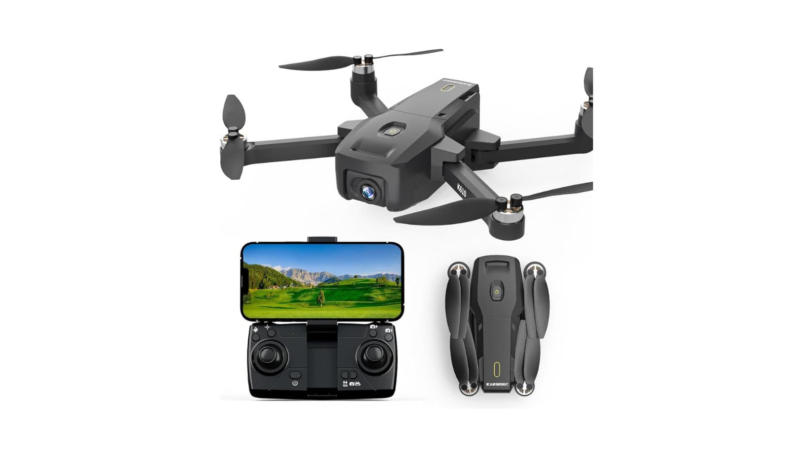 4DRC V8 Mini Drone 720P WiFi FPV – 2 Batteries, 20 Min De Vol – Gravity Sensor, Trajectoire, Sans Tête – Débutants Et Enfants