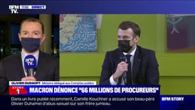 "66 millions de procureurs": Olivier Dussopt ne sait "pas s'ils sont 66 millions", mais "assure qu'ils sont nombreux"