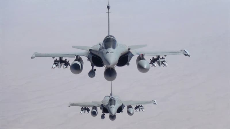 Les Rafale français ont commencé à frapper des cibles de Daesh en Irak le 19 septembre (photo).