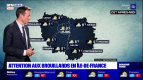 Météo Paris Ile-de-France: des brouillards dans la matinée, plus de luminosité dans l'après-midi