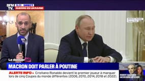 Benjamin Haddad: "Le président de la République prend ses responsabilités en parlant au président Poutine"