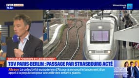"Une bonne nouvelle": Franck Leroy, président du Grand Est, revient sur le nouveau TGV entre Paris et Berlin qui passera pas Strasbourg