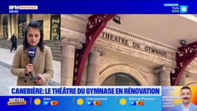 Canebière : le théâtre du gymnase en rénovation