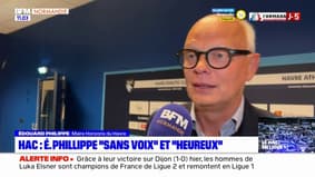 Ligue 2: Édouard Philippe savoure la montée du HAC