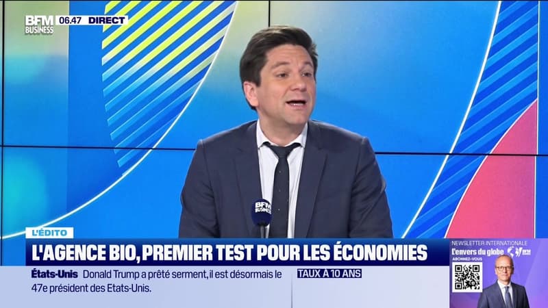 L'Edito de Raphaël Legendre : L'Agence Bio, premier test pour les économies - 21/01