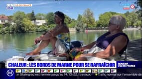 Chaleur: les bords de Marne pour se rafraîchir