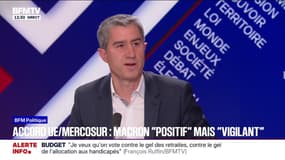 Mercosur: François Ruffin dénonce "une trahison" de la part d'Emmanuel Macron 