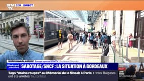 Sabotages des lignes SNCF: à Bordeaux, la situation reprend doucement ce samedi