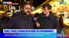 "Une belle affluence" pour le premier jour du marché de Noël de Strasbourg 