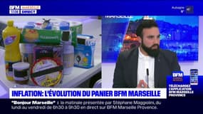 Inflation: l'évolution du "panier type" BFM Marseille
