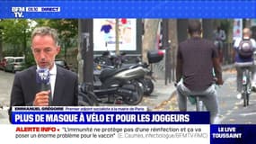 Emmanuel Grégoire (Premier adjoint à la mairie de Paris): "Il n'est pas questions d'interdire de fumer et de manger" dans les rues à Paris