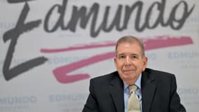 Le candidat à l'élection présidentielle au Venezuela Edmundo Gonzalez Urrutia, le 11 juin 2024