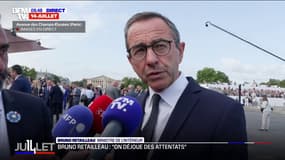 Mortiers d'artifice: "J'ai demandé à ce qu'on durcisse la législation au niveau européen", explique Bruno Retailleau