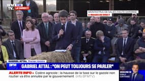 Gabriel Attal: "On a décidé de mettre l'agriculture au-dessus de tout"