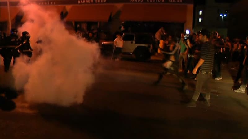Des heurts ont éclaté à Albuquerque, au Nouveau-Mexique, en marge d'un meeting de Donald Trump.