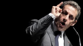 Nicolas Sarkozy lors d'un meeting à Nice le 22 avril dernier