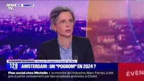 Sandrine Rousseau: "Nous devons à la fois défendre les droits des populations civiles de Gaza (...) et en même temps ne jamais verser dans l'antisémitisme"