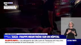 Ziad Medoukh, professeur de français à Gaza, sur l'hôpital bombardé: "La situation est terrible, toute la population est sous le choc"