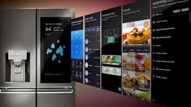Le frigo connecté LG ThinQ