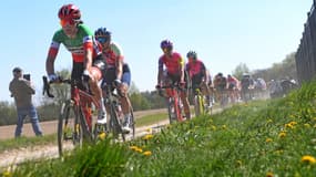 Elisa Longo Borghini sur Paris-Roubaix en 2022