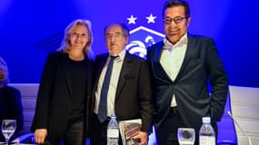 Noël Le Graët  avec les dirigeants de la LFP