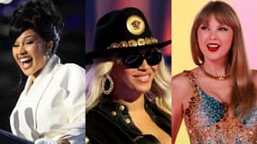 Cardi B, Beyoncé et Taylor Swift, toutes les trois soutiens de Kamala Harris