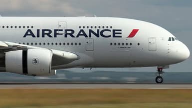 Un appareil de la flotte d'Air France (illustration)