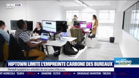 Impact: Hiptown limite l'empreinte carbone des bureaux, par Cyrielle Hariel - 24/03