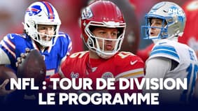 NFL : Le programme du tour de division, les Chiefs et les Lions en piste