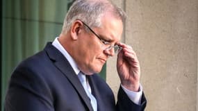 Le Premier ministre australien Scott Morrison en mars 2020 à Canberra