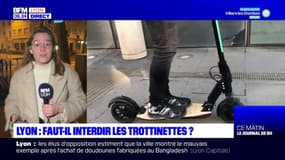 Lyon: faut-il interdire les trottinettes?
