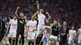 Le FC Séville a célébré sa qualification en Ligue des champions