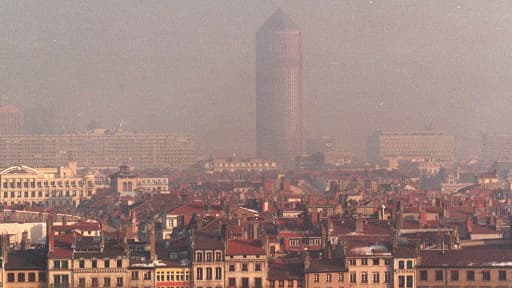 Pollution à Lyon, image d'illustration.