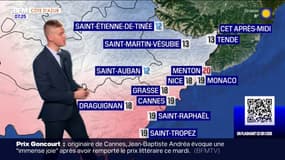 Météo Côte d'Azur: une journée au-dessus des moyennes de saison à Menton, jusqu'à 20°C l'après-midi